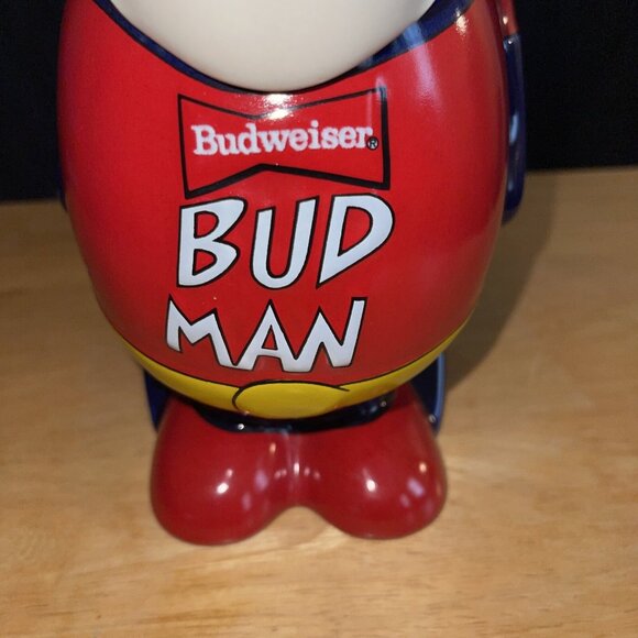 Budweiser Bud Man Ceramic Stein 1997 - Picture 5 of 12